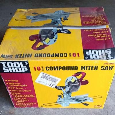 Toolshop 10" Compound Miter Saw