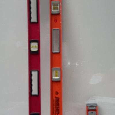 Trio of Johnson Levels 6ft, 4ft & 2ft