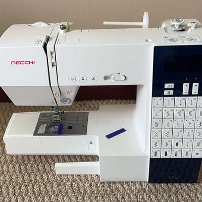Necchi Sewing Machine & Bag