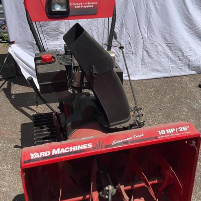 Yard Machine 26” Snowblower
