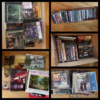 Mystery Lot - Vintage Media - Vinyl, CDs, Cassettes, DVDs and VHS
