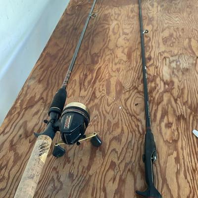 Tebco Fishing Pole W Tebco ProMax 20/20 Ball Bearing Drive Reel