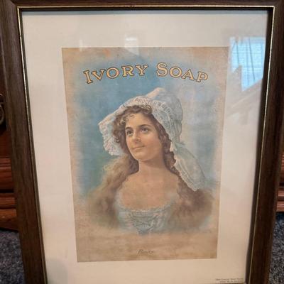 Ivory Soap Proctor & Gamble Print