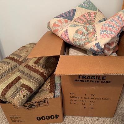 Mystery Lot Of Queen Size Quilts