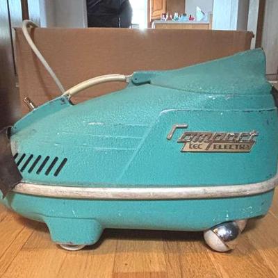 Vintage Compact Electra Cannister Vacuum 
