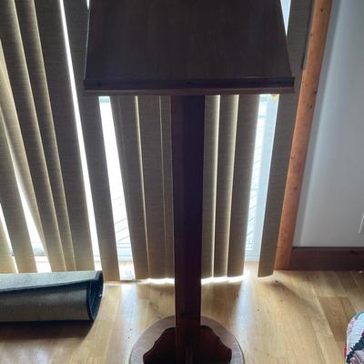 Sermon Podium Or Tall Music Stand 