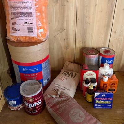 Lead Shot (25 lbs), Shotgun Target Wads, Black Powder & More