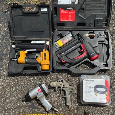 Pneumatic Nail Gun, Stapler And More