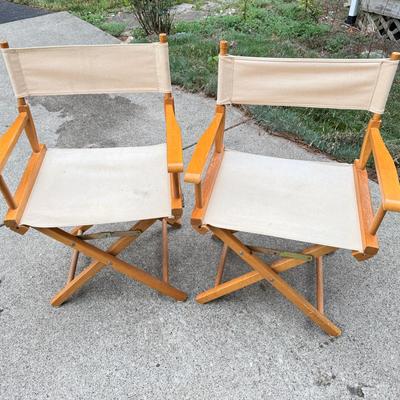 Two Director Chairs