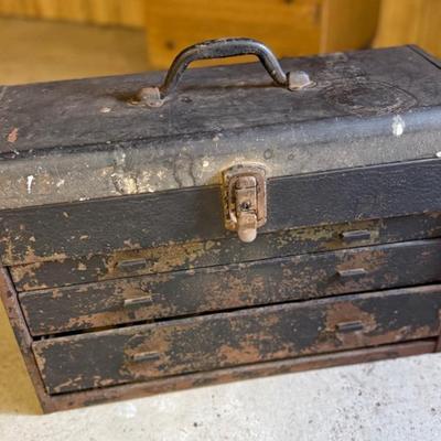 Tool Box With Tools 