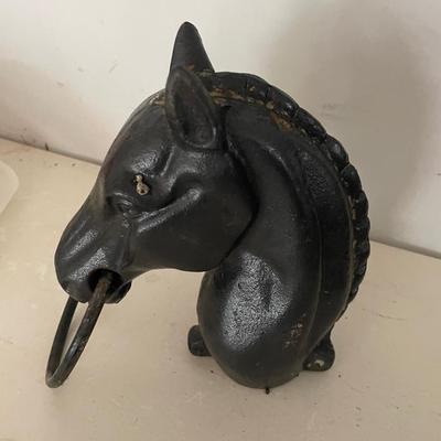 Wrought Iron Horse Head  
