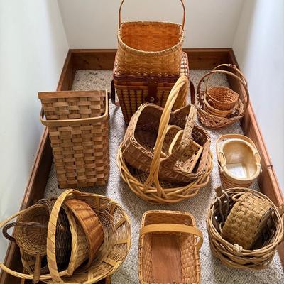 Baskets Of All Sorts & Sizes 