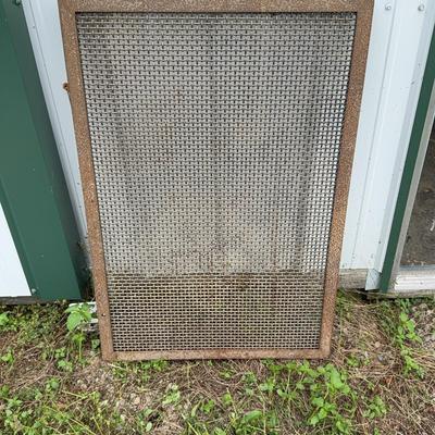 Rustic Metal Grate