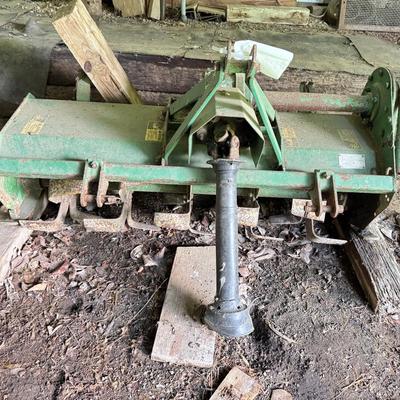 John Deere Tractor Rotary Tiller Attachment