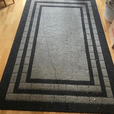 Black & Gray Rug 