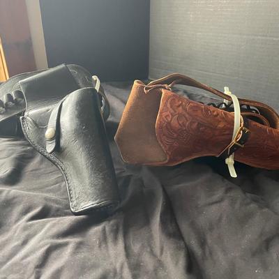 Leather Holsters (2) Genuine Leather
