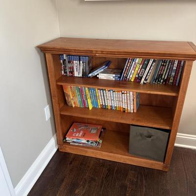 Solid Wood, Adjustable Shelving
39” W X 13.5” D X 36” H

