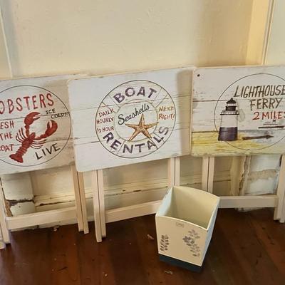 Nautical TV Trays