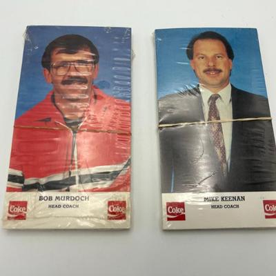 111 2) sealed coke nhl hockey big card packs