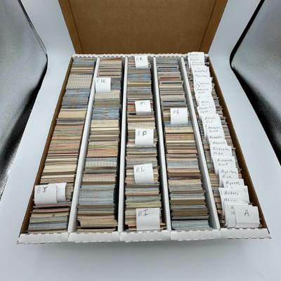 405 huge assorted collectible baseball cards