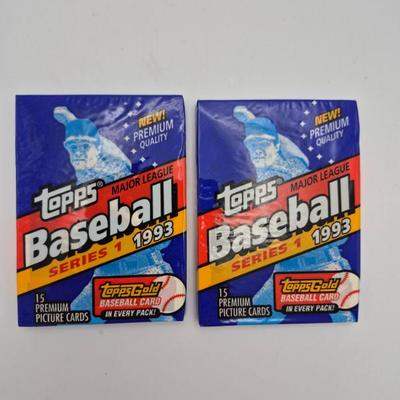 364 Topps 1993 card packs