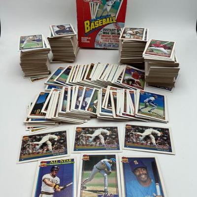 200 huge lot of topps 40 years 1991 baseball cards