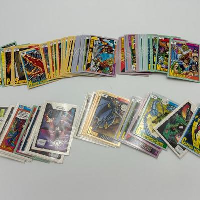 355 lot of 1990 1991 marvel trading cards