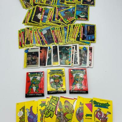 401 teenage mutant ninja turtles card lot
