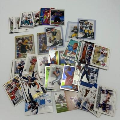 418 lot of assorted nfl football cards mostly 90s 2000s)
