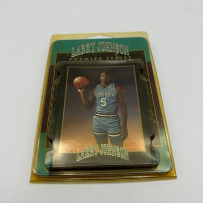 173 1991 larry johnson premier series set 33526 of 49500
