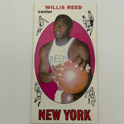 16 1969 topps willis reed basketball card 60