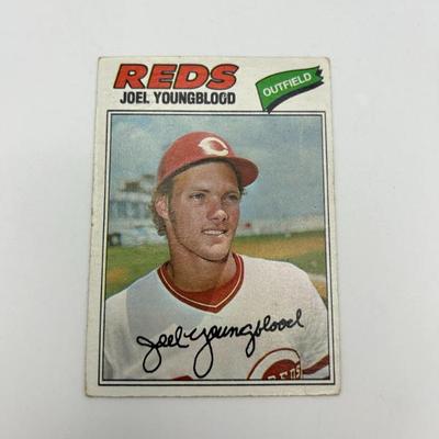 331 1977 joel youngblood topps baseball card 548, misprint