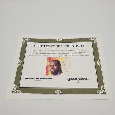 713 shaquille o neal autgraphed signed photo