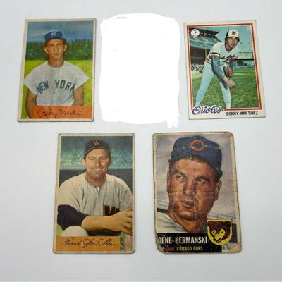 324 assorted vintage 1950s 70s baseball cards (4)