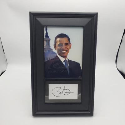 725 barack obama signature and photo