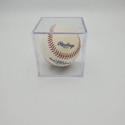 710 signed barack obama first pitch baseball
