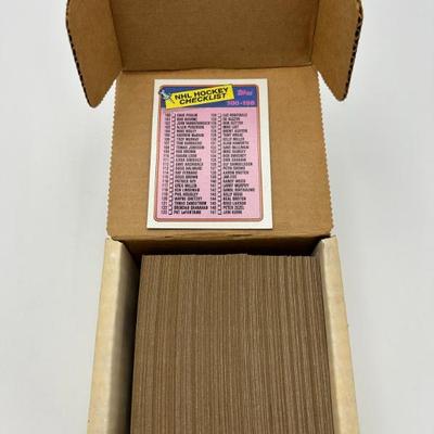 109 1988 topps nhl hockey cards