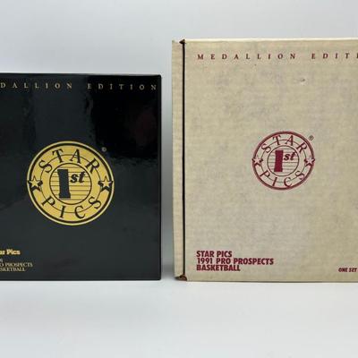 159 medallion edition star pics 1991 pro prospects basketball cards