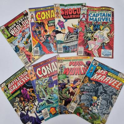 Variety marvel comics