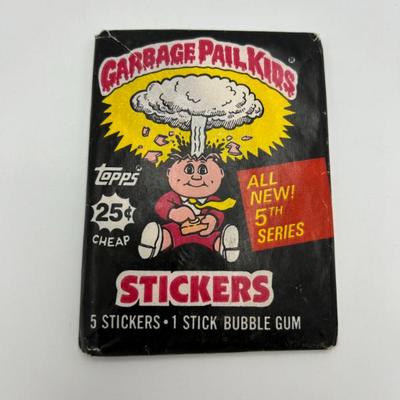 353 1986 garbage pail kids sealed card pack