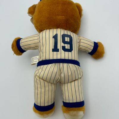 116 robin yount signed milwaukee brewers teddy bear