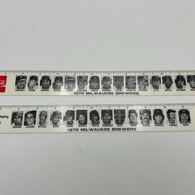 1975 milwaukee brewers coca cola rulers 2)