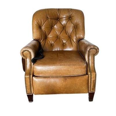 Lot 009-155  
Reclining Leather Armchair