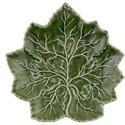 Lot 096   
Portuguese Olfaire Leaf Plate