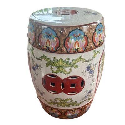 Lot 126   
Chinese Porcelain Garden Stool/Seat