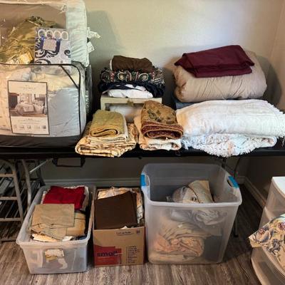 Linens (some complete sets)