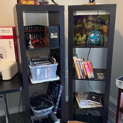 Collector VHS sets, CDs, DVDs