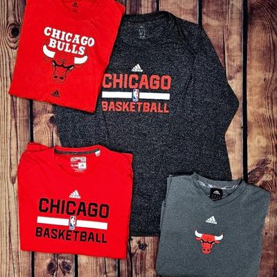 "Adidas" Chicago Bulls Shirts