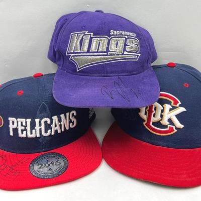 Buddy Hield & More Autographed Hats