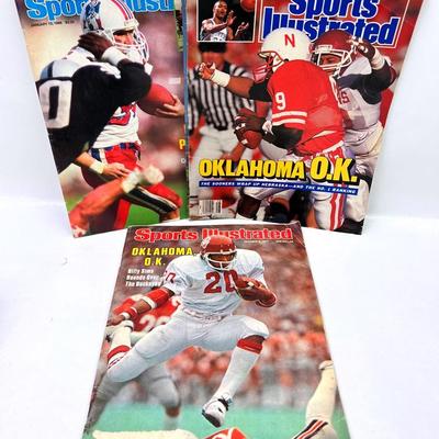 1977-1987 “Sports Illustrated” Football Magazines